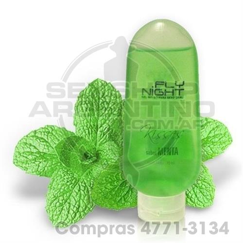 - Lubricante Comestible Menta 70cc - CR KISSES MENTA - Lubricante Comestible Menta 70cc